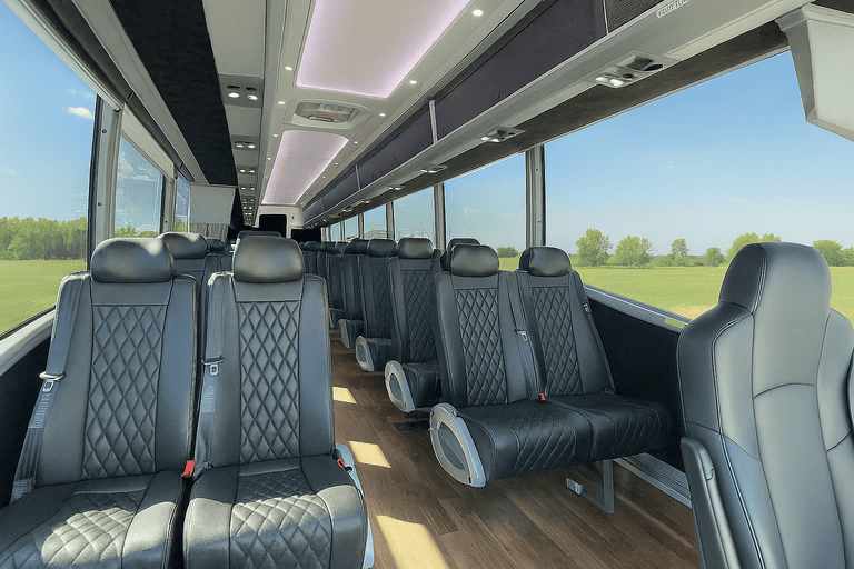 coach bus in St Louis