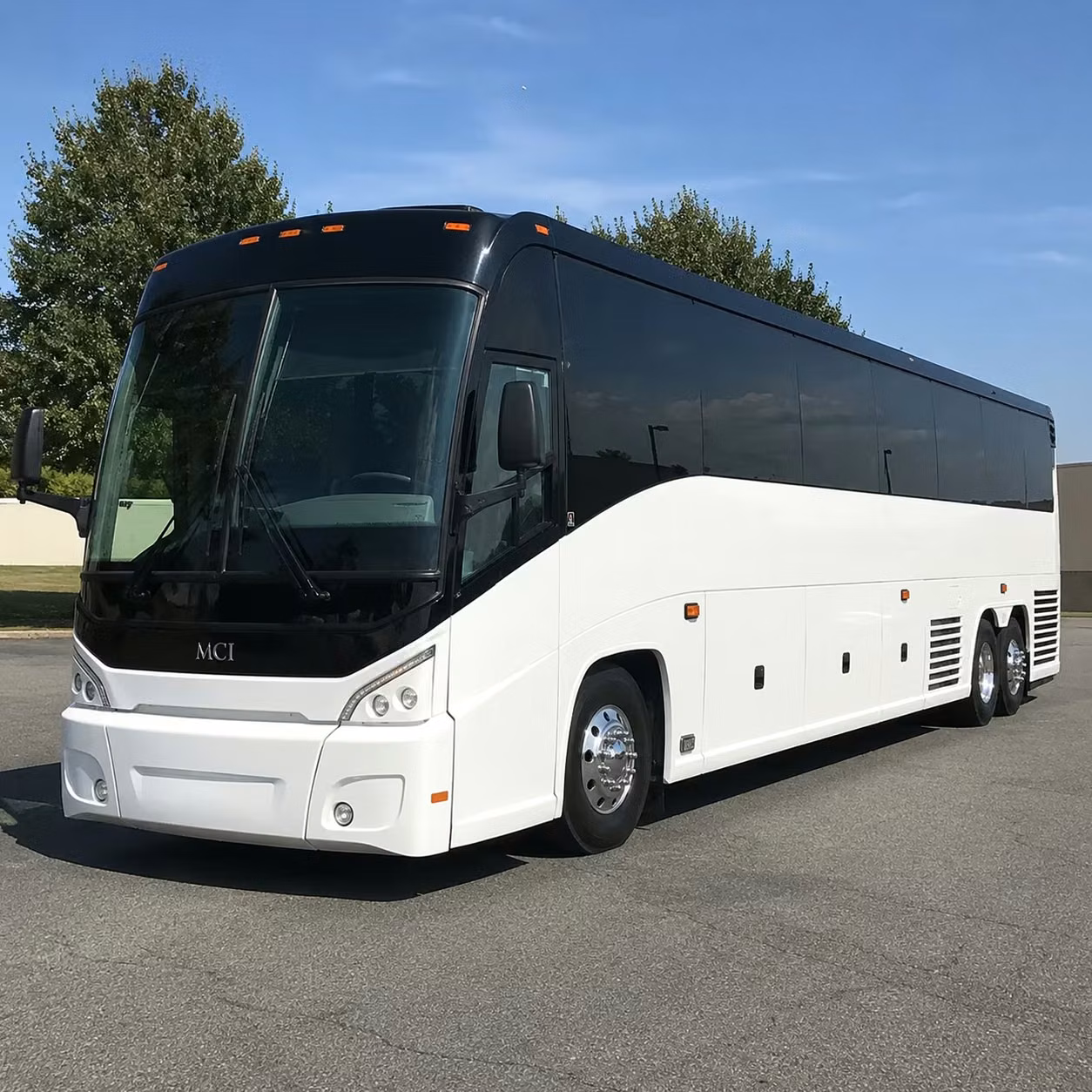 airport transfer buses for military and government personnel flying through lambert
