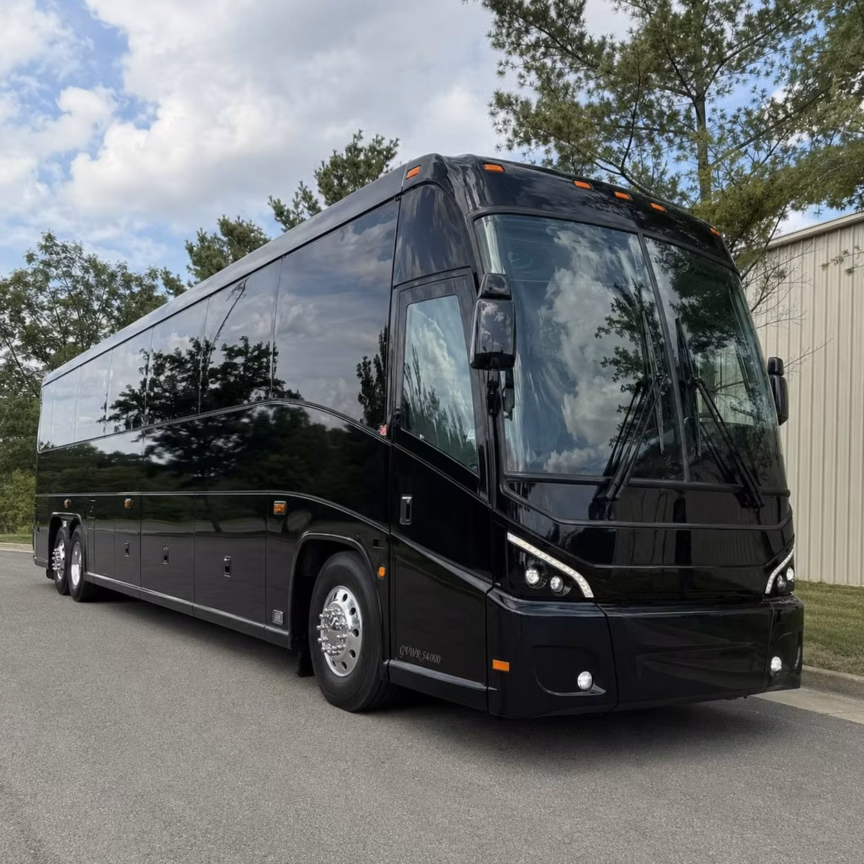 charter bus shuttles for scott air force base personnel and contractors