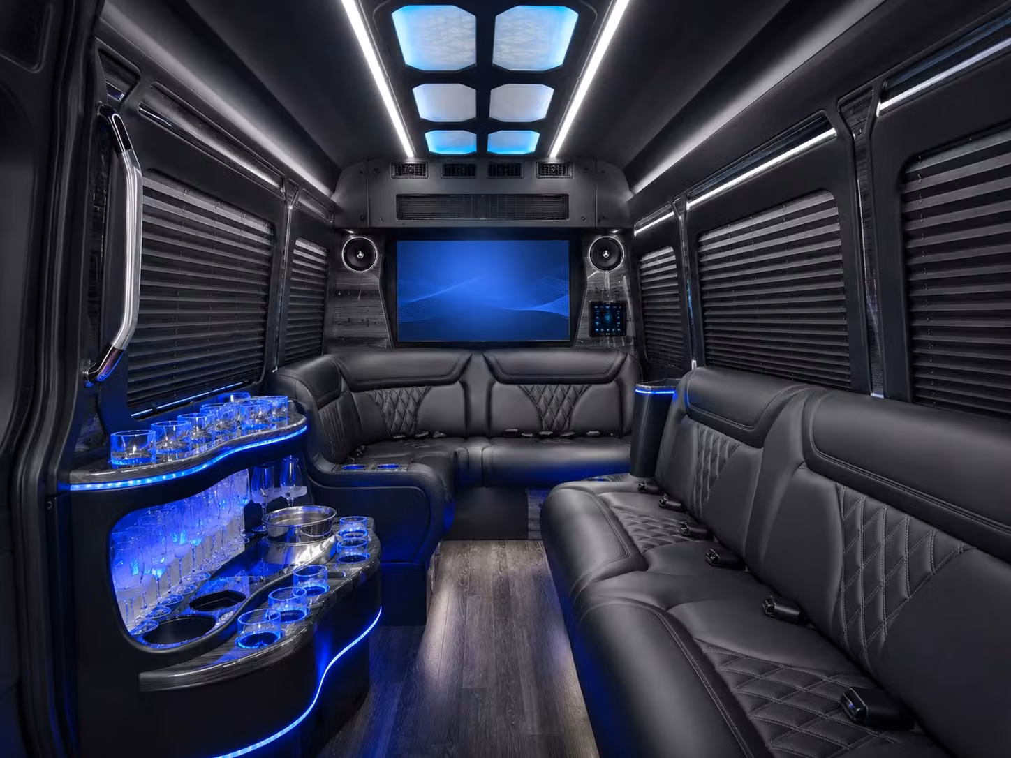 sprinter limousine inside