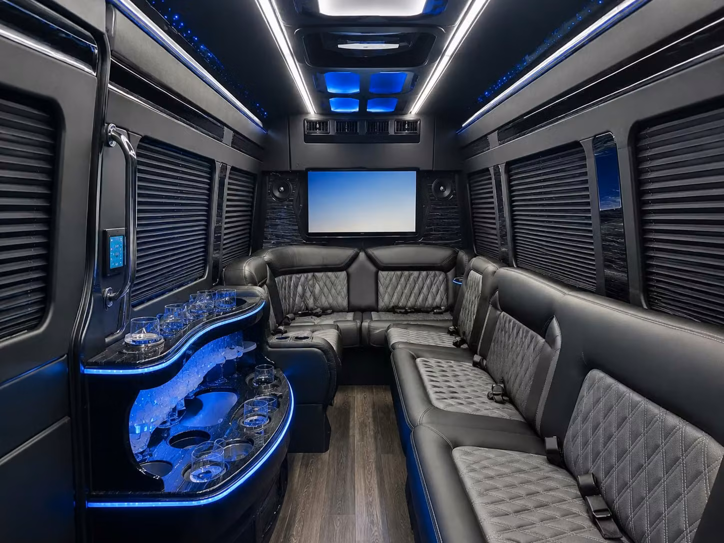 sprinter van rentals for intimate st louis prom nights with a small group