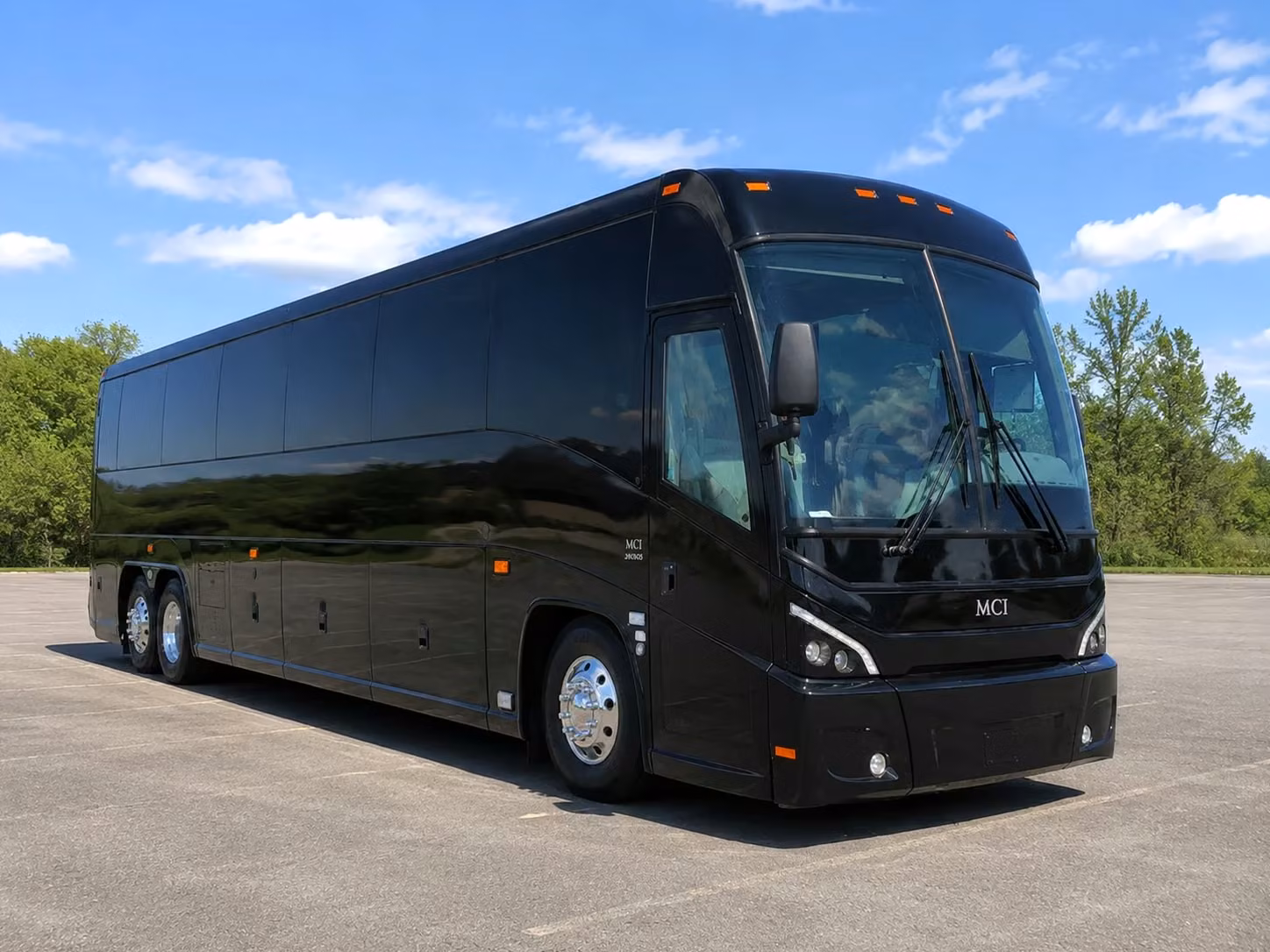st louis charter bus interior